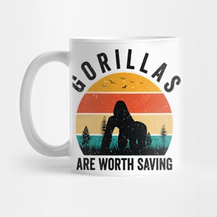 World Wildlife Day Gorilla Wildlife Animal Conservation Mug